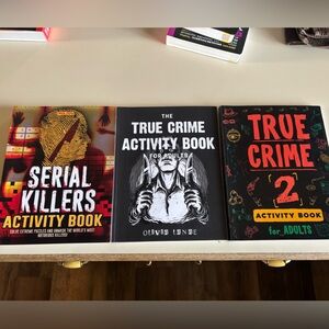 True Crime Activity Book Set